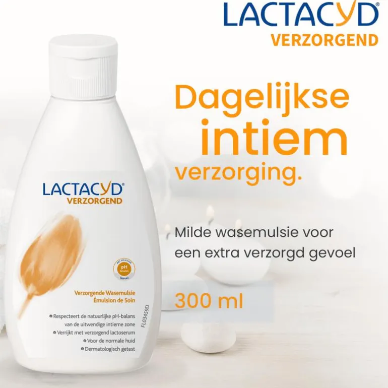 Lactacyd Verzorgende Wasemulsie Intieme Hygiëne 300 ML