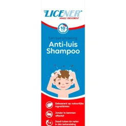 Licener Anti-Luis shampoo 100 ML natuurlijke ingrediënten 100% effectief