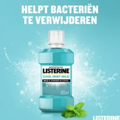 Listerine Mondwater Cool Mint Milde Smaak 80 ML