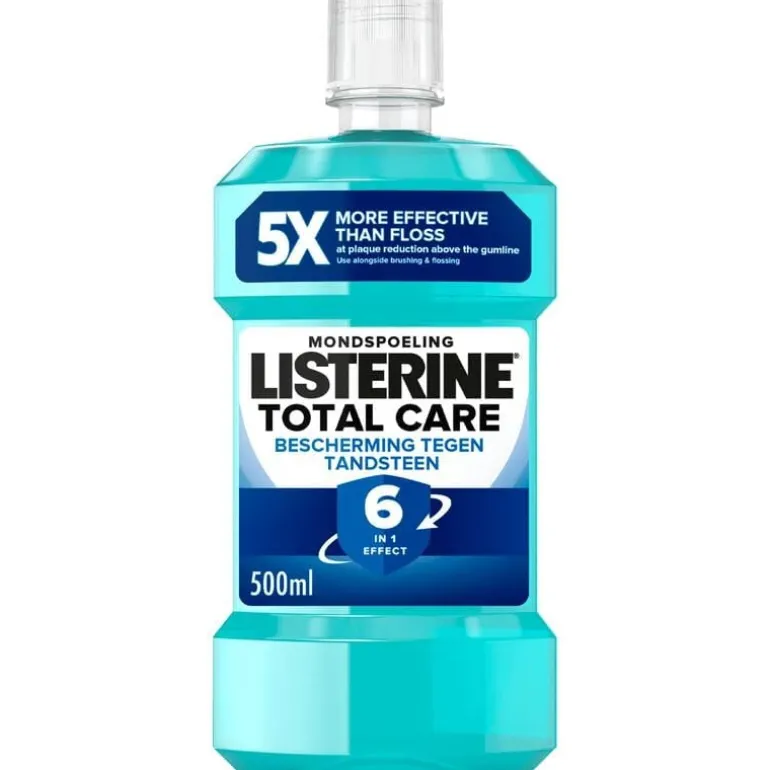 Listerine® Total Care Bescherming Tegen Tandsteen Mondspoeling - 500ML