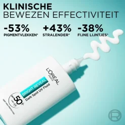 L'Oréal Bright Reveal Dark Spot UV Fluid Moisturizer met SPF50 50ML