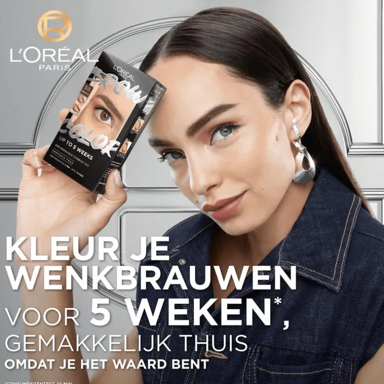 L'Oréal Paris Brow Color wenkbrauwverf 6.0 Light Brunette 30ML