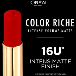 L'Oréal Paris Color Riche Intense Volume Matte Lipstick Nude 241 Le Coral Irreverent 1,8 GR