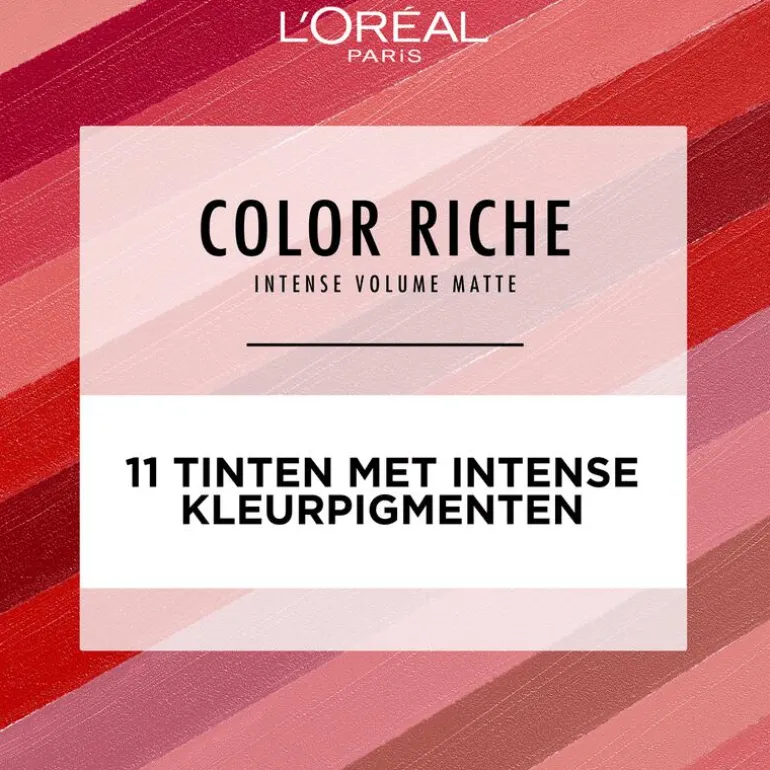L'Oréal Paris Color Riche Intense Volume Matte Roze Lipstick 188 Le Rose Activist 1,8 GR