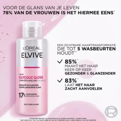 L'Oréal Paris Elvive Glycolic Hair Gloss 5 Minuten Lamellaire Verzorging 200 ML