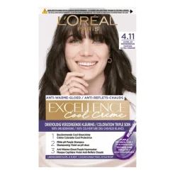 L'Oréal Paris Excellence Cool Creams Permanente Haarverf 4.11 Ultra Ash Bruin