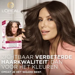 L'Oréal Paris Excellence Crème Verzorgende Crèmekleuring 4.3 Midden Goudbruin