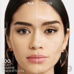 L'Oréal Paris Infaillible Skin Ink Light Warm 100 Foundation en Concealer in 1