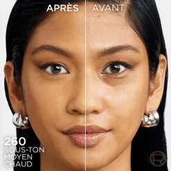 L'Oréal Paris Infaillible Skin Ink Medium Warm 260 Foundation en Concealer in 1