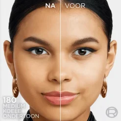 L'Oréal Paris Infaillible Skin Ink Medium Cool 180 Foundation en Concealer in 1