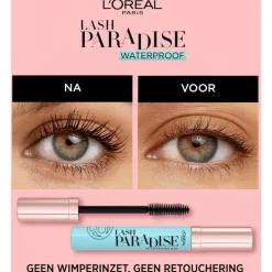 L'Oréal Paris Lash Paradise Volume Mascara Waterproof Zwart