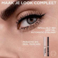 L'Oréal Paris Lash Paradise Big Deal Mascara Zwart