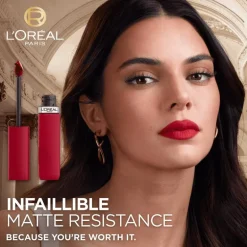 L'Oréal Paris Matte Resistance Lipstick 100 Fairytale Ending