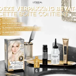 L'Oréal Paris Préférence Le Blonding Permanente Haarverf 11.21 Ultra Licht Parelmoer Asblond