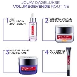 L'Oréal Paris Revitalift Filler Anti-Aging Dagcrème SPF50 50 ML
