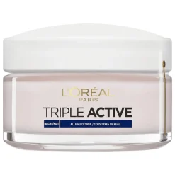 L'Oréal Paris Triple Active Hydraterende Nachtcrème 50 ML