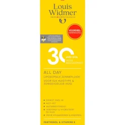 Louis Widmer All Day SPF30 Familly Pack Licht Geparfumeerd 200 ML