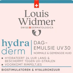 Louis Widmer Hydraderm Dagemulsie UV SPF 30 Licht Geparfumeerd 50 ML