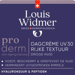 Louis Widmer Proderm Dagcrème Rijke Textuur SPF30 Licht Geparfumeerd 50 ML