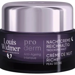 Louis Widmer Proderm Nachtcrème Rijke Textuur Licht Geparfumeerd 50 ML