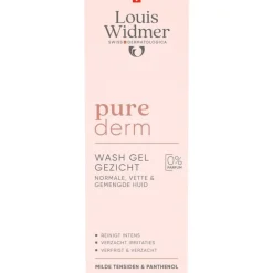 Louis Widmer Purederm Gezichtsgel Zonder Pafum 125 ML