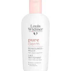 Louis Widmer Purederm Reinigingsmelk Zonder Parfum 200 ML