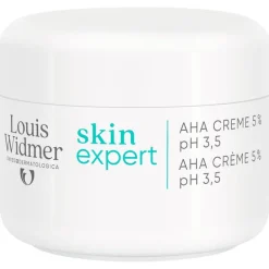 Louis Widmer Skinexpert Aha Crème 5% Ph 3,5 Zonder Parfum 50 ML
