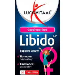 Lucovitaal Libido Vrouw Support 30 stuks