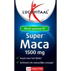 Lucovitaal Super Maca 1500mg 60 stuks