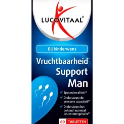 Lucovitaal Vruchtbaarheid Support Man 60 tabletten