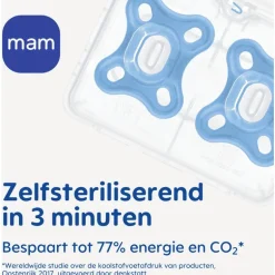 MAM Comfort Fopspenen 0-3 maanden Pink 2 stuks