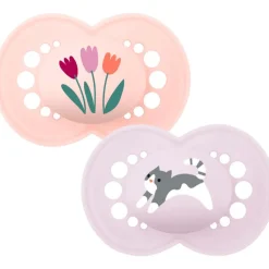MAM Original Fopspenen 6-16 maanden Pink 2 stuks