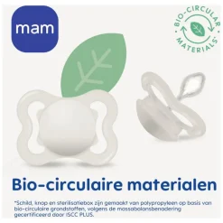 MAM Supreme Fopspenen 0-6 maanden Blue 2 stuks