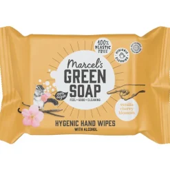 Marcel's Green Soap Vanilla & Cherry Blossom Hygienische Handdoekjes