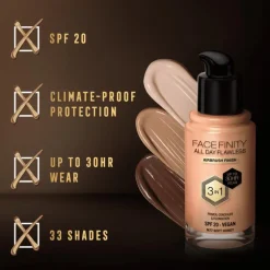 Max Factor Facefinity Foundation Soft Honey/N77 30 ML