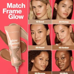 Max Factor Glow Framer bronzer en highlighter - Brons - 50 Bronze