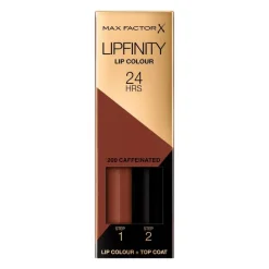 Max Factor Lipfinity Lip Colour Lipstick 200 Caffeinated