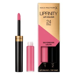 Max Factor Lipfinity Lip Colour Lipstick 022 Forever Lolita