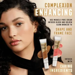 Max Factor Miracle Pure Golden Glow Bronzer 002 Medium To Deep 15 ML