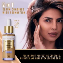 Max Factor Miracle Pure Serum Foundation 40-60 Light 30 ML