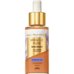 Max Factor Miracle Pure Serum Foundation 80-85 Medium 30 ML
