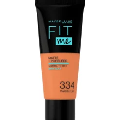Maybelline Fit Me Matte & Poreless 334 Warm Tan