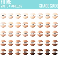 Maybelline New York Fit Me Matte + Poreless Foundation 120 Classic Ivory 30 ML