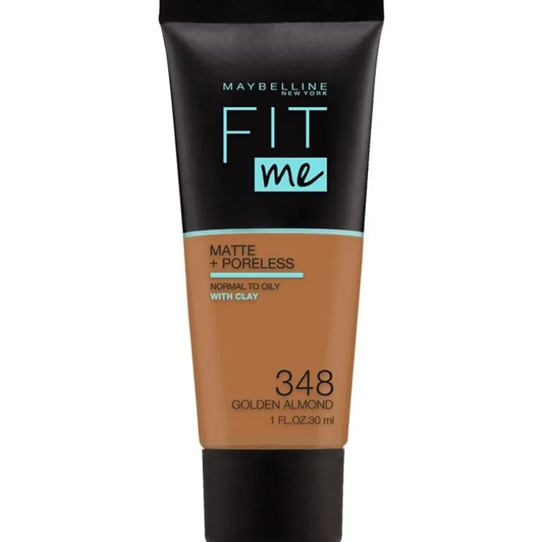 Maybelline New York Fit Me Matte + Poreless Foundation 348 Golden Almond