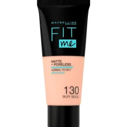 Maybelline New York Fit Me Matte + Poreless Foundation 130 Buff Beige 30 ML
