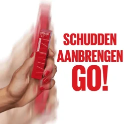 Maybelline New York SuperStay Vinyl Ink Lipstick 25 Red-Hot 4,2 ML