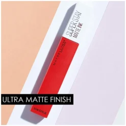 Maybelline New York Superstay Matte Ink Lippenstift 75 Fighter