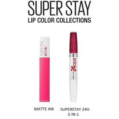 Maybelline New York Superstay Matte Ink Lippenstift 75 Fighter
