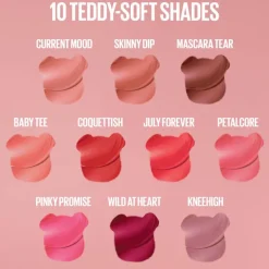 Maybelline New York Teddy Tint Lipstick 20 Mascara Tear