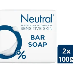 Neutral Parfumvrij Handzeepbar 2x100 GR